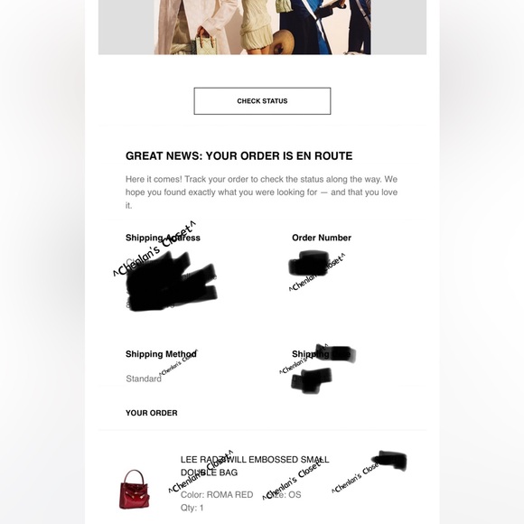 🔥NeW! $1098 Tory Burch LEE RADZIWILL SMALL DOUBLE BAG - Picture 17 of 17